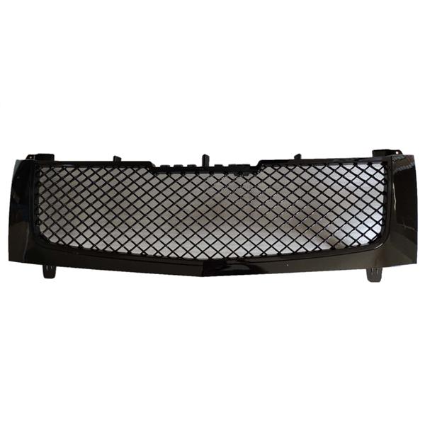 Black Front Mesh Grill Grille Bumper Fit 2002-2006 Cadillac Escalade EXT ESV