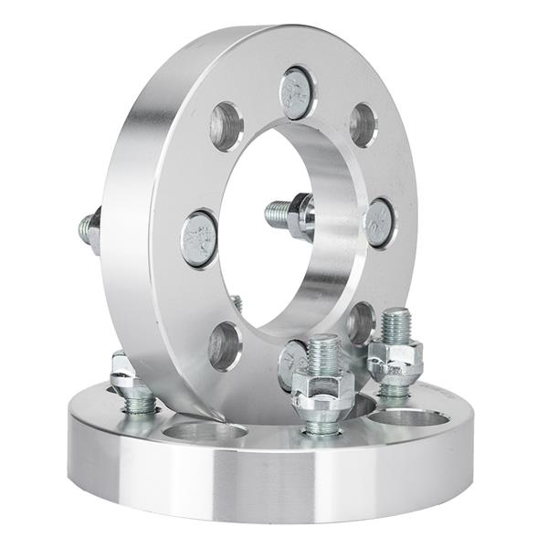 25mm 4x108 to 4x100 Wheel Adapters| Set of 2 | Billet Spacers | 12x1.5 Studs