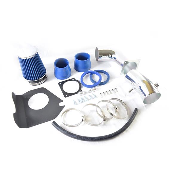 Intake Pipe with Air Filter for 1994-1995 Ford Mustang GT/ GTS 5.0L V8 Model Only Blue