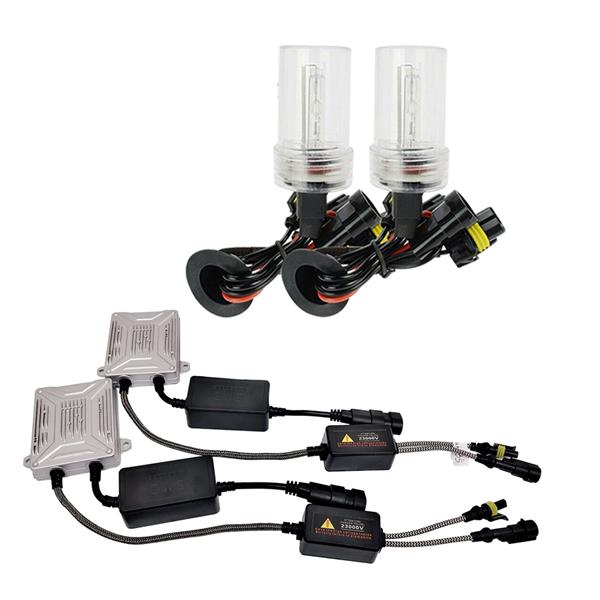 35W AC CANBUS H10 9145 9140 3000K HID Xenon Light Kit Error Free w/ Slim Ballasts