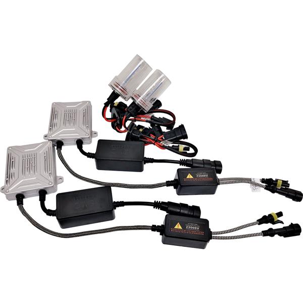 35W AC CANBUS H10 9145 9140 3000K HID Xenon Light Kit Error Free w/ Slim Ballasts