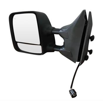 Mirror Power Heated Towing Black Driver Left Side for 04-15 Titan