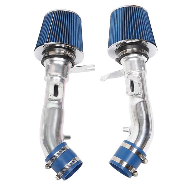 2.75" Intake Pipe With Air Filter for Nissan 370Z 2009-2019 3.7L V6 Blue