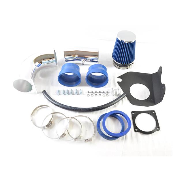 Intake Pipe with Air Filter for 1994-1995 Ford Mustang GT/ GTS 5.0L V8 Model Only Blue