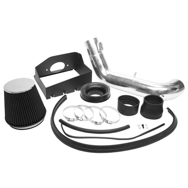 Intake Pipe With Air Filter for Ford F150 2011-2014 5.0L V8 Black