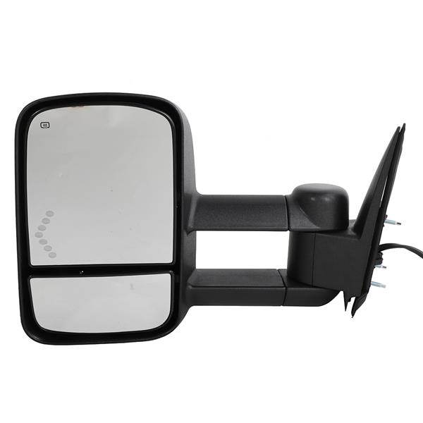 Power Heated LED Arrow Tow Mirrors For 2003-2006 Chevrolet Silverado GMC Sierra