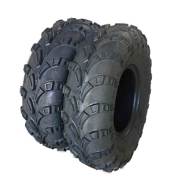 Set of (2) Depth:10.5mm 22x10-10 22x10x10 P3039 6PR PSI:5 ATV Tires