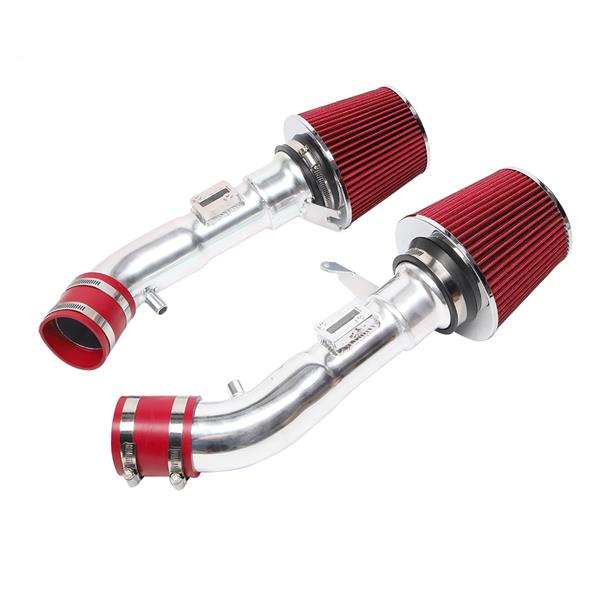 2.75" Intake Pipe With Air Filter for Nissan 370Z 2009-2019 3.7L V6 Red