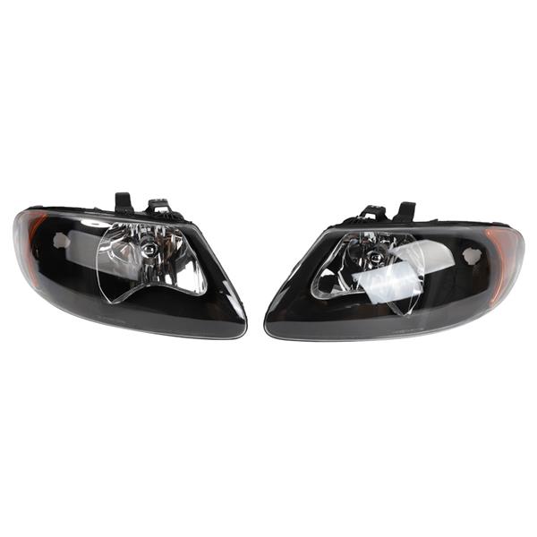 2pcs Front Left Right Headlights for Dodge Caravan/Grand Caravan 2001-2007/Chrysler Town & Country 2