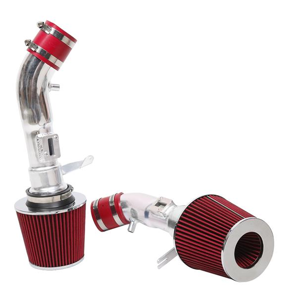 2.75" Intake Pipe With Air Filter for Nissan 370Z 2009-2019 3.7L V6 Red