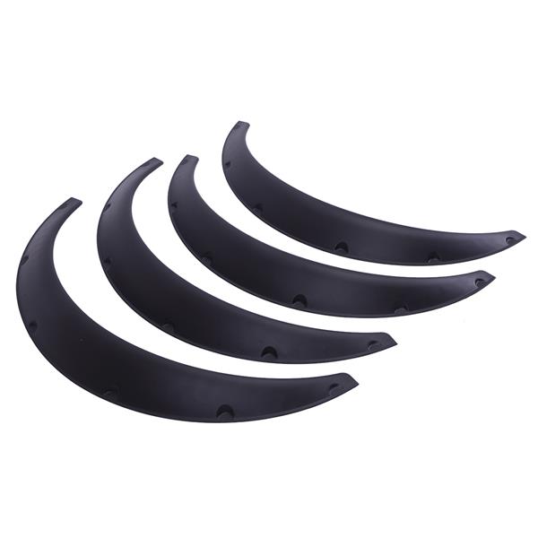 8CM 4PCS Car Body Fenders for Common Car Black