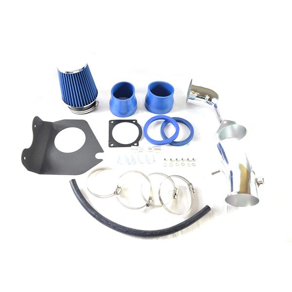 Intake Pipe with Air Filter for 1994-1995 Ford Mustang GT/ GTS 5.0L V8 Model Only Blue