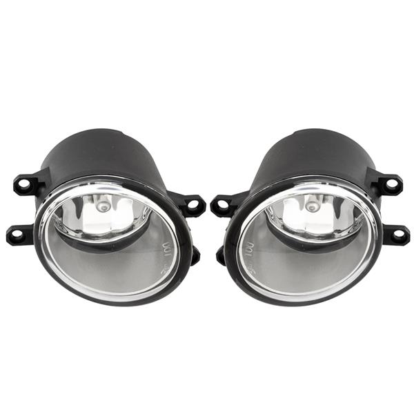 Pair of Fog Light Lamp Left Right RH LH Side Fit For Toyota Camry Yaris Lexus