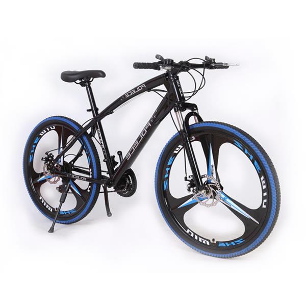 Black New Python shaped mountain bike 26 inch one wheel double disc brake gift car export car