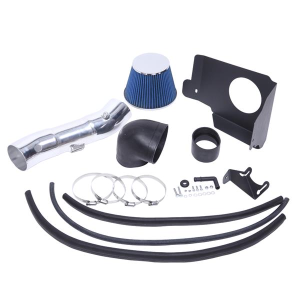 3.5" Air Intake Kit For Ford Mustang GT 2005-2009 V8 4.6L Blue