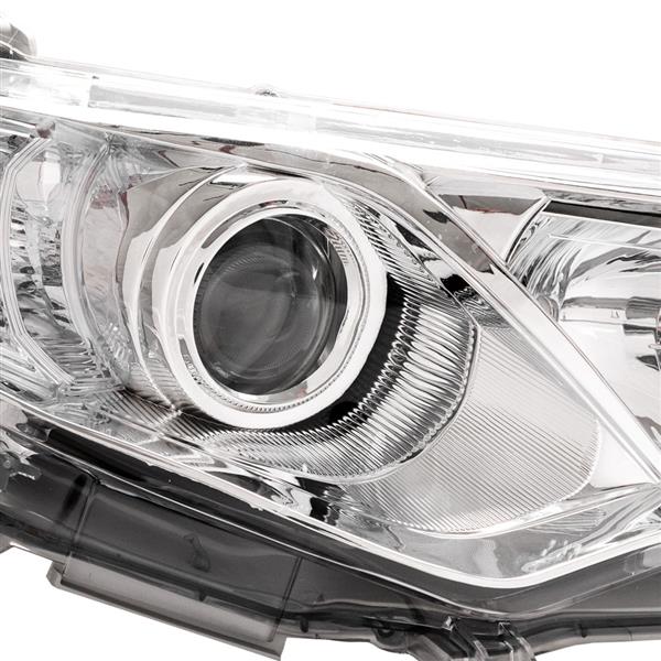 Pair of Headlights OE Composite Direct Replacement Clear for 12-14 Toyota