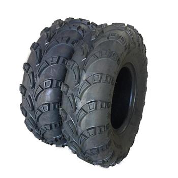 Set of (2) Depth:10.5mm 22x10-10 22x10x10 P3039 6PR PSI:5 ATV Tires