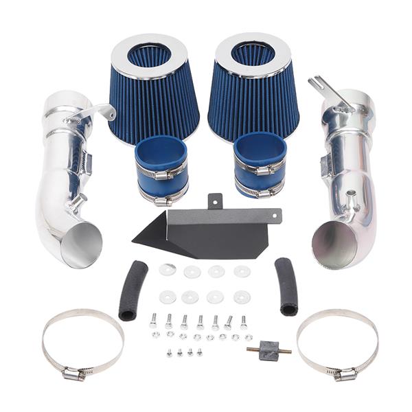 2.75" Intake Pipe With Air Filter for Nissan 370Z 2009-2019 3.7L V6 Blue