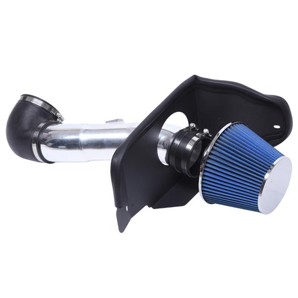 3.5" Air Intake Kit For Ford Mustang GT 2005-2009 V8 4.6L Blue