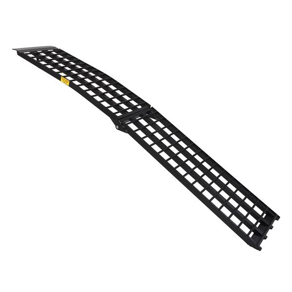 1pc 9' Aluminum Wide Truck Loading Ramp for Motorcycle trailer lightweight