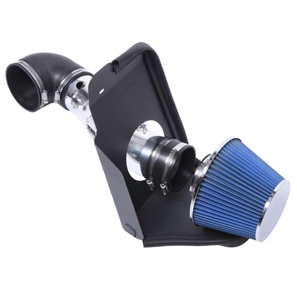 3.5" Air Intake Kit For Ford Mustang GT 2005-2009 V8 4.6L Blue