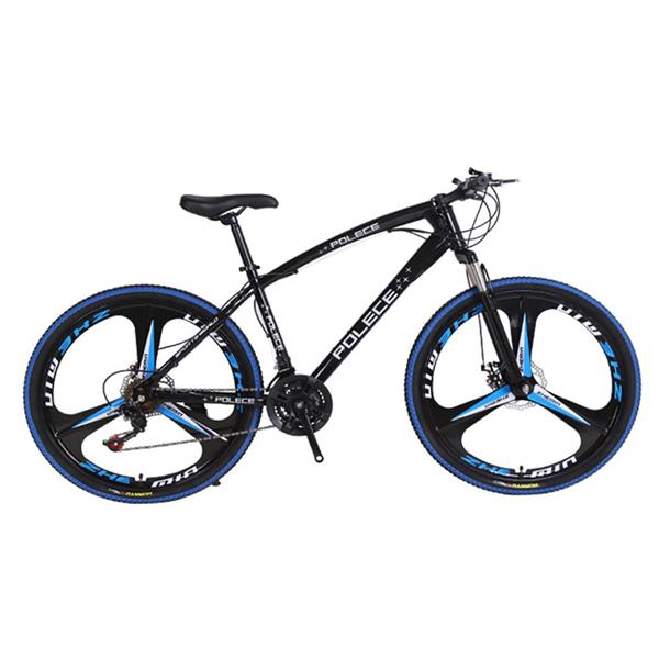 Black New Python shaped mountain bike 26 inch one wheel double disc brake gift car export car