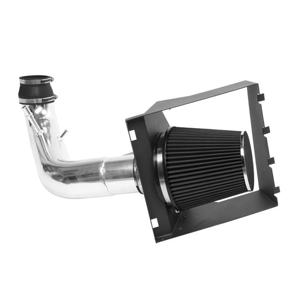 Intake Pipe With Air Filter for Ford F150 2011-2014 5.0L V8 Black