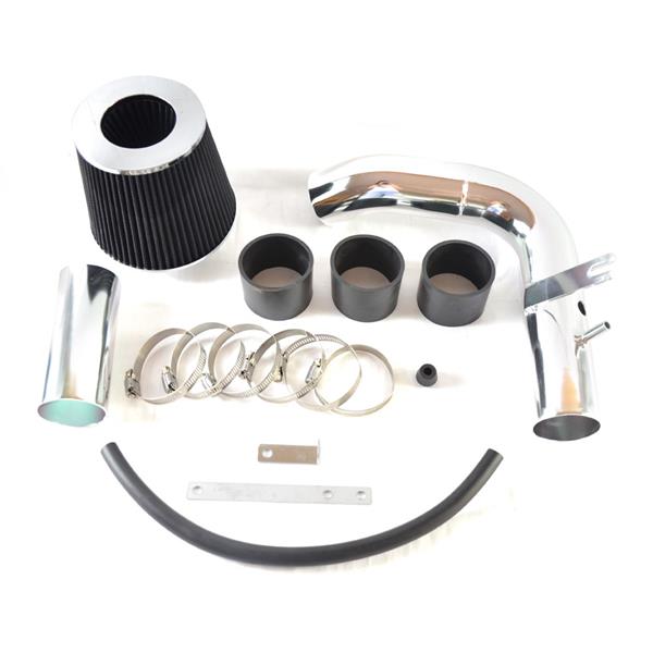 Front Air Intake Kit Pipe + Filter + Heat Shield for 2000-2005 Dodge Neon 2.0L Engine Only Black