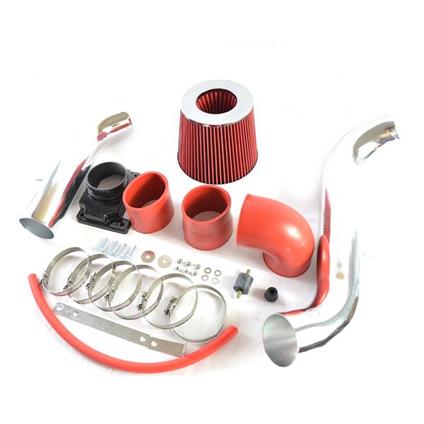 Intake Pipe with Air Filter for Mitsubishi Eclipse 1999-2005 2.4L/3.0L Red