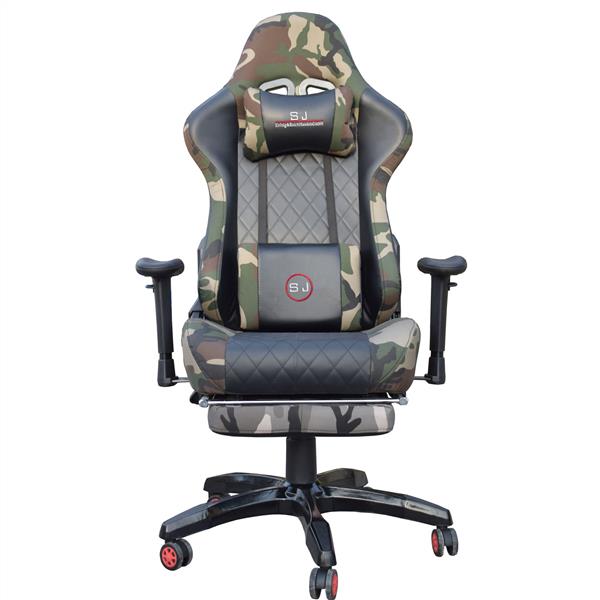 Gaming Racing Chair Computer Chairs with Footrest 