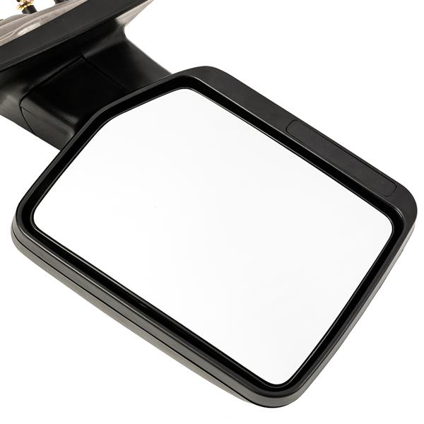 Left Driver Side For 04-2014 Ford F150 Pickup Truck Textured Manual View Mirror