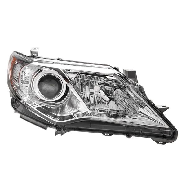 Pair of Headlights OE Composite Direct Replacement Clear for 12-14 Toyota