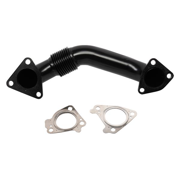 Bolt On Passenger Side up-Pipe w/ Gaskets For LB7 LLY LBZ LMM LML 6.6L Duramax