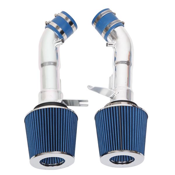 2.75" Intake Pipe With Air Filter for Nissan 370Z 2009-2019 3.7L V6 Blue