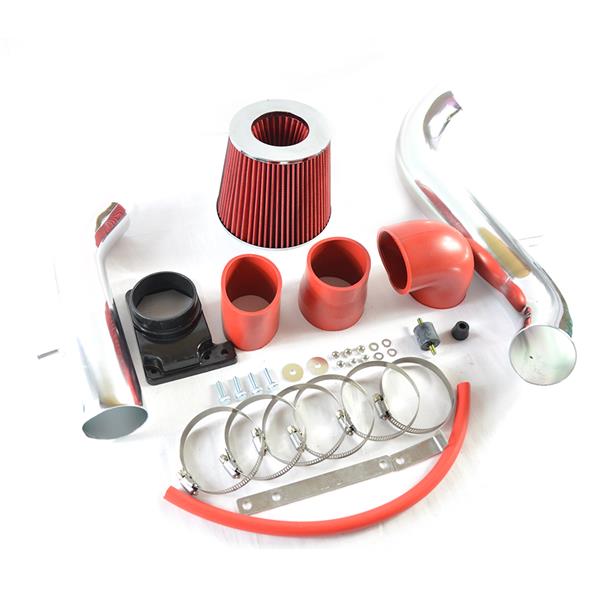 Intake Pipe with Air Filter for Mitsubishi Eclipse 1999-2005 2.4L/3.0L Red