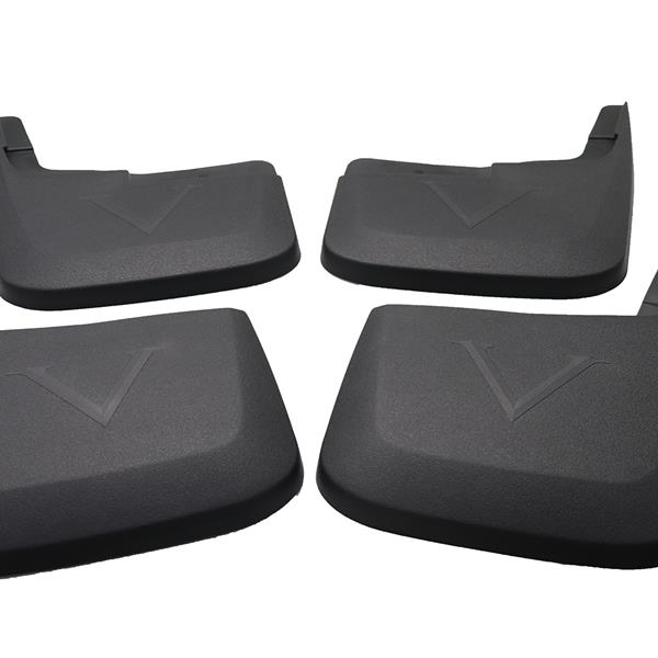 MUD FLAPS For Splash Guards Mud Flaps Mudflaps Molded Replacement For Ford F-150 F150 2015-2020 Front W/O Fender Flares Front And Rear 4-Pc Set Without OEM Fender Flares