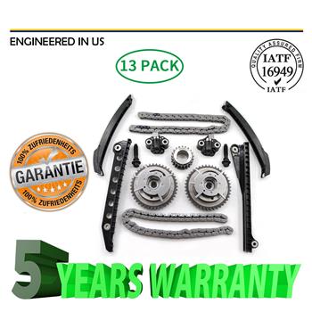 For 08-14 Ford F150 F250 Lincoln TRITON 3-Valve Timing Chain Kit Cam Phaser 5.4L