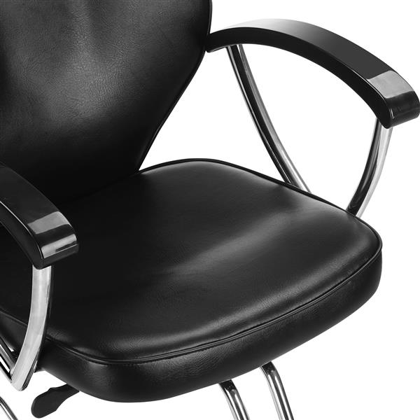 Reclining Barber Chair Hair Styling Salon Beauty