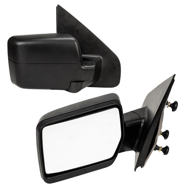 Power Side View Door Mirrors LH & RH Pair Set for 04-08 Ford F150 Pickup Truck