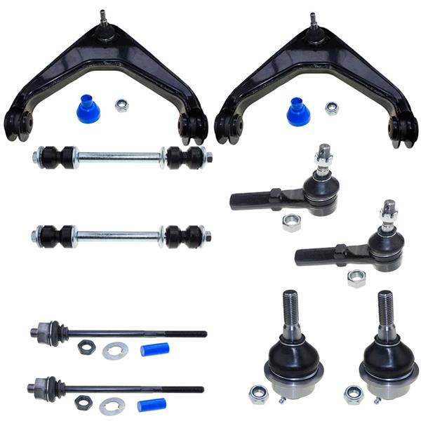 10pcs Complete Control Arm Front Suspension Kit for 00-10 CHEVROLET 01-12 GMC 03-09 HUMMER