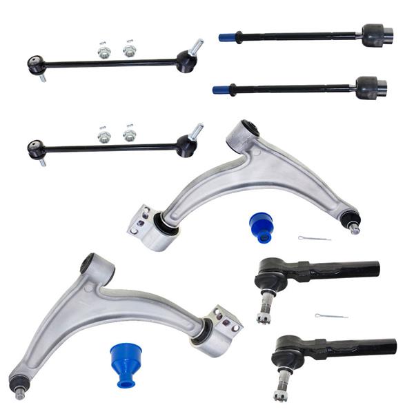 8pcs Complete Control Arm Front Suspension Kit for 04-09 CHEVROLET 05-10 PONTIAC 07-09 SATURN