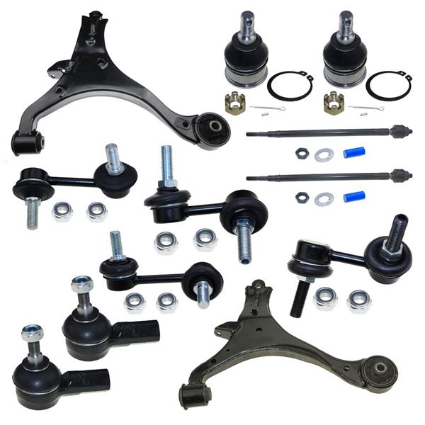 12pcs Complete Control Arm Front Suspension Kit for 01-05 ACURA/HONDA