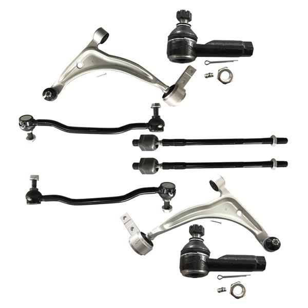 8pc Complete Front Suspension Kit Tie Rod End for Nissan Altima & Maxima