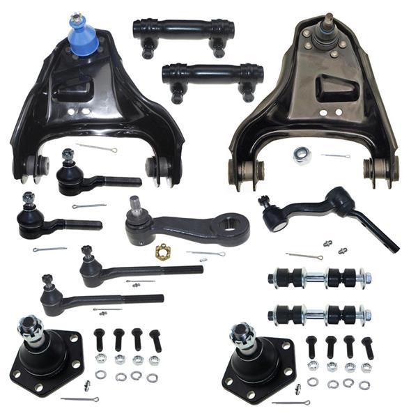 14pcs Complete Control Arm Front Suspension Kit for 99-05 CHEVROLET 99-03 GMC 99-01 OLDSMOBILE