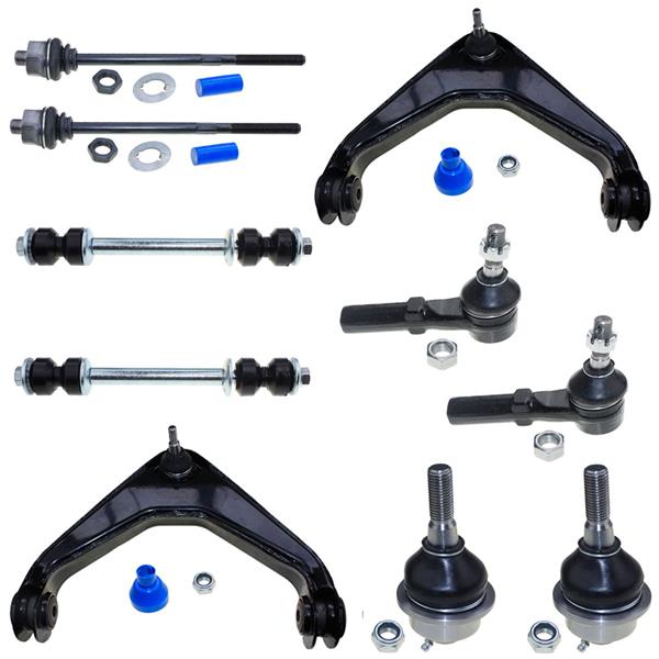 10pcs Complete Control Arm Front Suspension Kit for 00-10 CHEVROLET 01-12 GMC 03-09 HUMMER