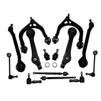 14PC Front Suspension Kit Control Arm For 2005-10 Chrysler 300 Dodge Charger RWD