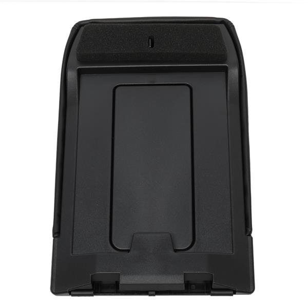 Central Control Armrest Cover for 1999-2007 Chevy Silverado PVC/ABS Black