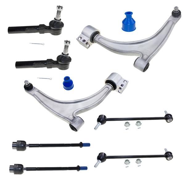 8pcs Complete Control Arm Front Suspension Kit for 04-09 CHEVROLET 05-10 PONTIAC 07-09 SATURN