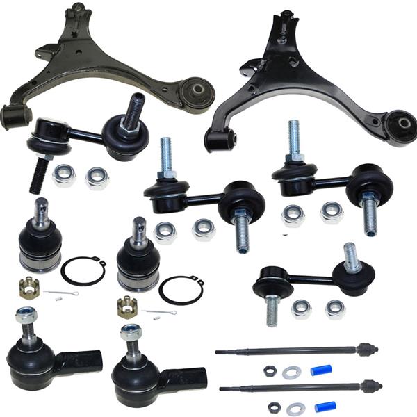 12pcs Complete Control Arm Front Suspension Kit for 01-05 ACURA/HONDA