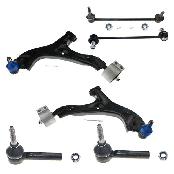 6pcs Complete Control Arm Front Suspension Kit for 05-09 CHEVROLET/PANTIAC 02-07 SATURN